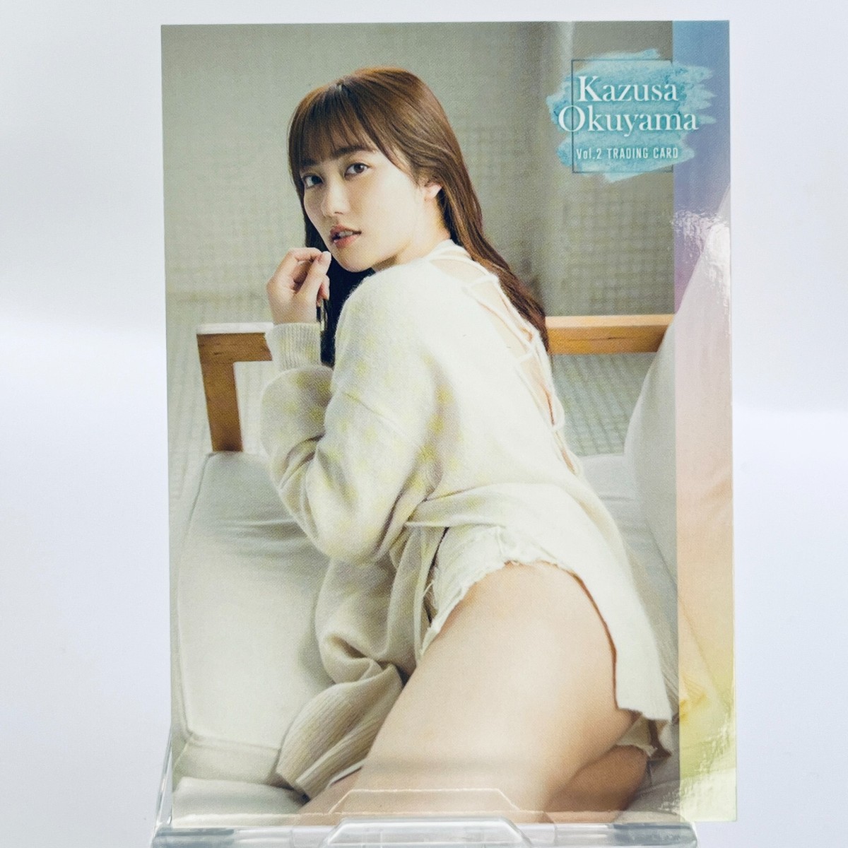 割引 56 Okuyama Kazusa 2nd 2021 TCG Photo Hit's Card Idle Trading その他