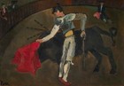 Helmut Kolle : Bull Fight : 1930 : Archival Canvas Art