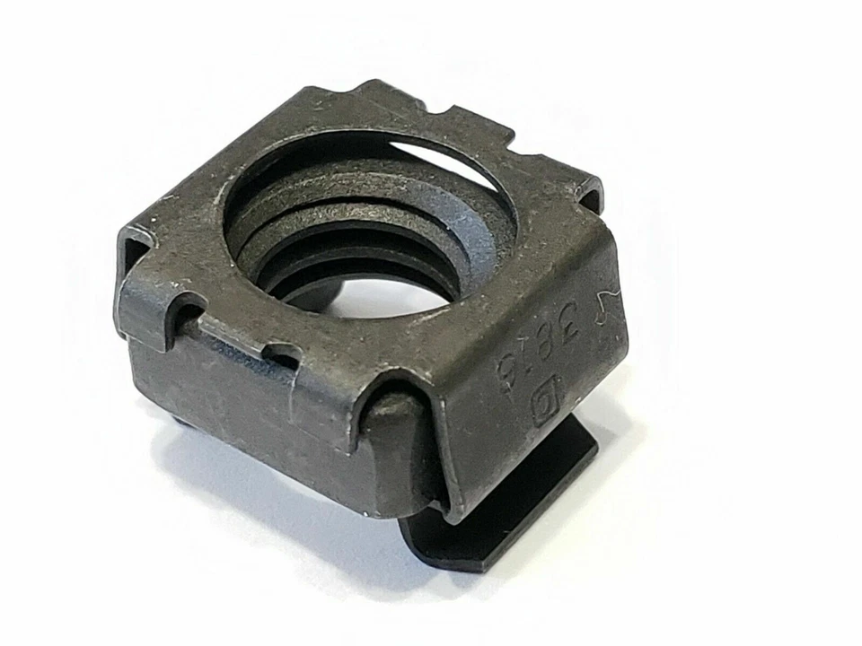 Ford 3/8-16 Carrocería Guardabarros Puerta Maletero Radiador Soporte Tuerca Jaula Cuadrada 4 piezas TQ Foto 2 de 4