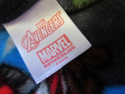 Marvel *Super Hero's* Super Soft, Plush Throw Blanket Iron man-Hulk-Thor 40"x50" - Picture 9 of 10