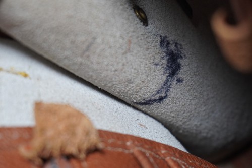 Dooney & Bourke Women's Off White Light Brown Vintage Leather Handbag - Bild 11 von 11