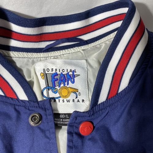Vintage MLB Colorblock Cardinals Baseball Jacket Official Fan Sportswear Size L - Picture 4 of 12