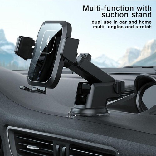 10W Wireless Cellphone Charger Mount Fast Charging Automatic Clamping Sensor - 第 6/12 張圖片