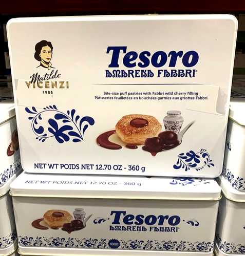 Tesoro Fabbri Wildkirsche Füllung von Pasticceria Matilde Vicenzi 12,7 Unzen - Bild 1 von 4