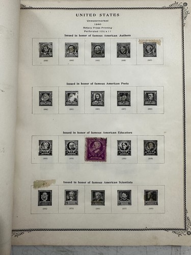 Nachlassfund #6, alte Briefmarken, USA, 1893-1946 USA - Bild 12 von 17