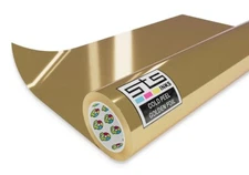 DTF Inkjet Cold Peel Gold Foil 24″ × 164ft Roll LIQUIDATION SALE 20% OFF
