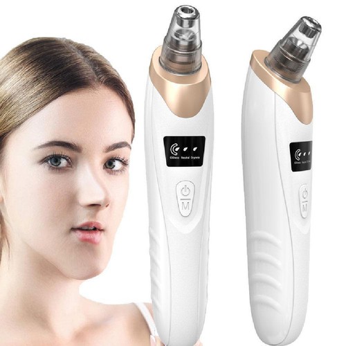Beauty Facial Cleaning 5 Tips Blackhead Remover Electric Vacuum Suction U1I L3A2 - Picture 10 of 11