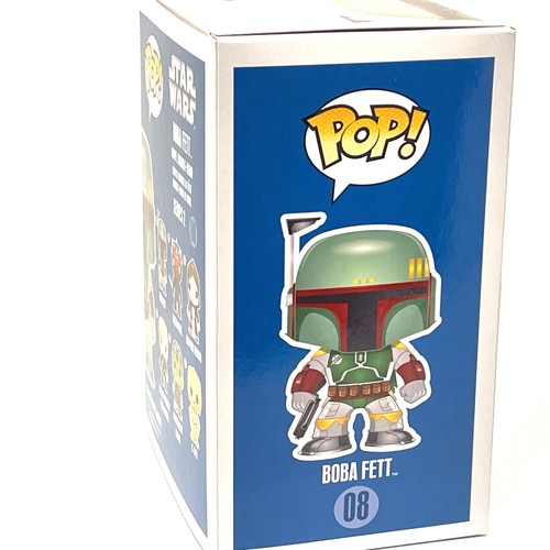 Funko Pop! Star Wars Boba Fett Vinyl Figure #08 New In Box Buy It Now. - Picture 9 of 12