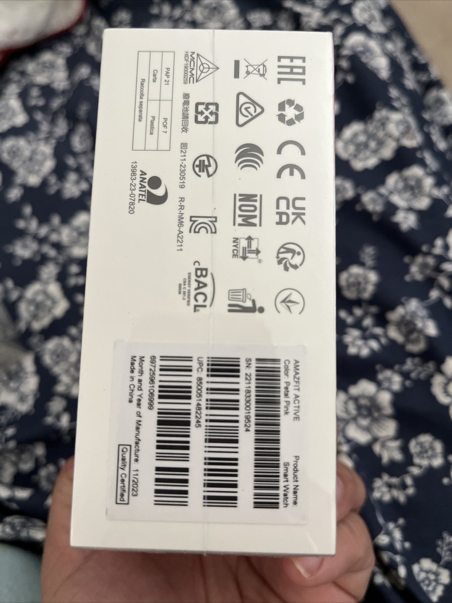 NEW Amazfit A Zepp Brand Active Bluetooth Sports Watch- Pink