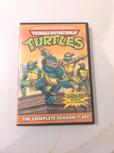 TEENAGE MUTANT NINJA TURTLES TMNT THE COMPLETE SEASON 7 SET DVD SEVENTH SERIES - Bild 1 von 8