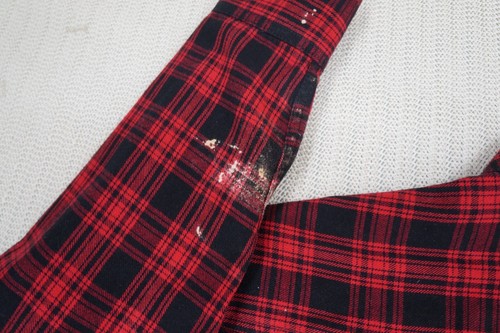 Duluth Free Swinging Flannel Shirt Mens Medium Heavyweight Red Black Plaid - Picture 11 of 12