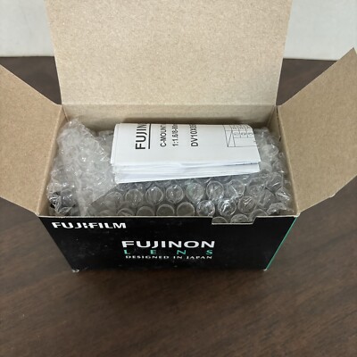 FUJINON　バリフォーカルレンズ DV10x8SR4A-SA1L used Fujinon DV10x8SR4A-SA1L CCTV Lens W/ 8-80mm Up 3MP C D/N 10x