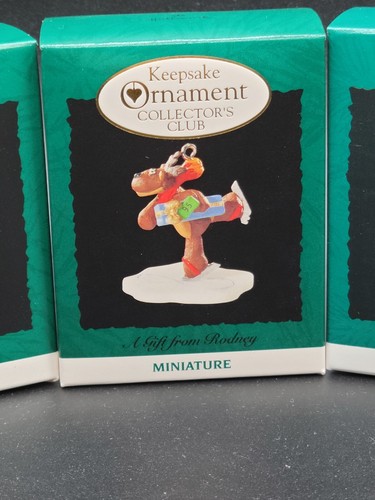 1995 Hallmark Andenken Ornament Collector's Club Members Only Ornamente Lot 5 - Bild 4 von 7