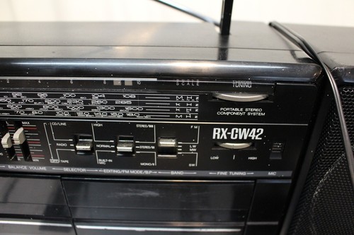 PANASONIC RX-CW42L RADIO CASSETTE RECORDER XBS BOOMBOX GHETTOBLASTER + BLUETOOTH - Bild 9 von 20