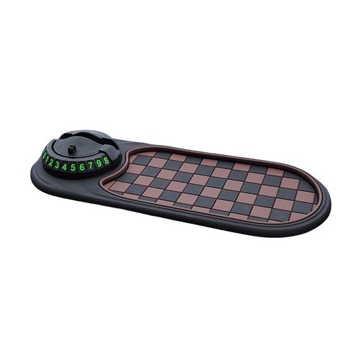 Dashboard Pad with Temporary Parking Numbe Anti-Slip Phone Mount Car Accessories - Photo 22 sur 30