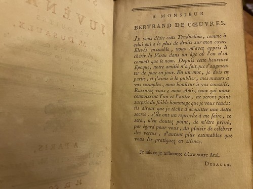 Satires de Juvénal. Dusaulx 1770 - Picture 3 of 6
