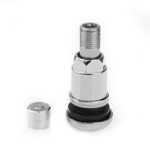4Pcs`Bolt-in Stainless Car Motorcycle Wheel Tyre Tire Valve Stems with Dust _ou - Picture 4 of 8
