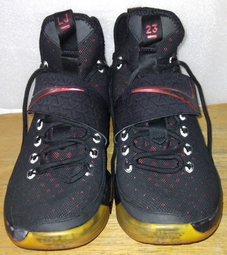 Nike Lebron 14 XIV Men’s 'Bred' Basketball Shoes 852405-004 Sneakers. Sz 9 - Picture 4 of 13