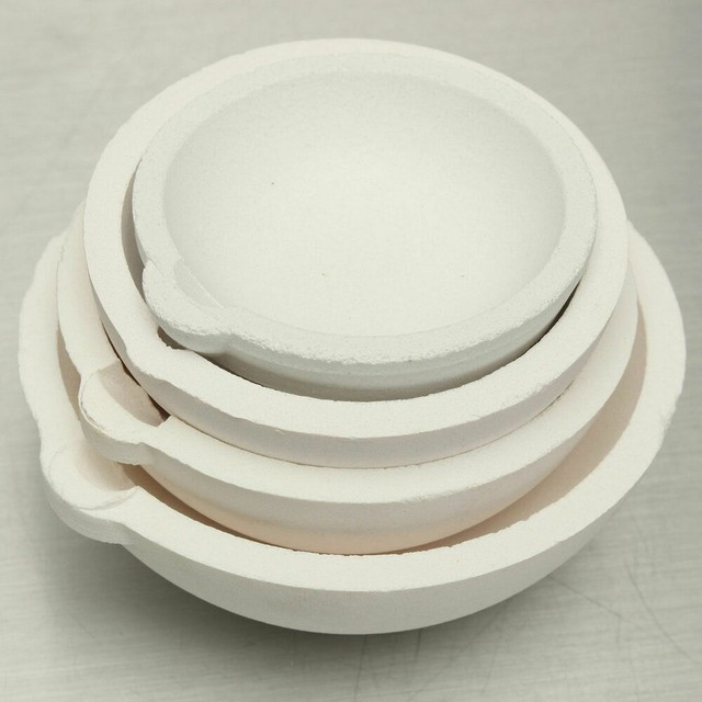 Crucibles Melting Dishes Ceramic Casting Jewellery Making Gold Silver Melt Pot Crucibles Melting Dishes Ceramic Casting Jewellery Making Gold Silver Melt Pot