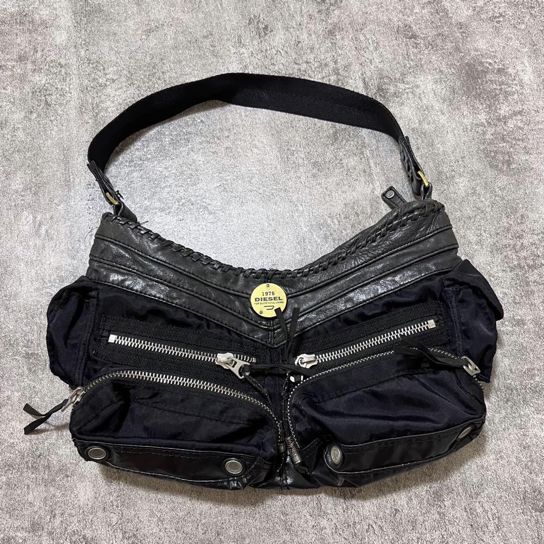 00s DIESEL ONE SHOULDER BAG ARCHIVE Y2K | LOST