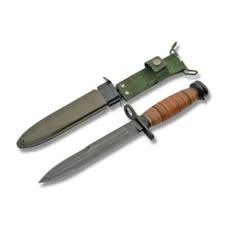 12" BAYONET M1 Carbine WWII SURVIVAL Knife +Scabbard AR Wire Cutter 9 14 15" 16"