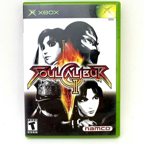 Soul Calibur II 2 Microsoft Xbox Original 2002 With Manual Registration Card