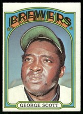1972 Topps #585 George Scott