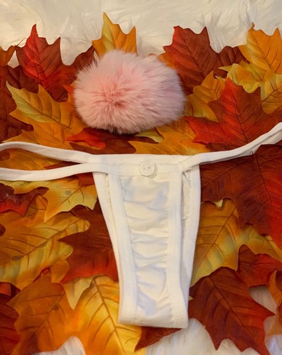 WooWSexy Thong Panty Cute Rabbit Tail G-String Bunny Ball Fur. pantie sexy tail - Picture 6 of 9