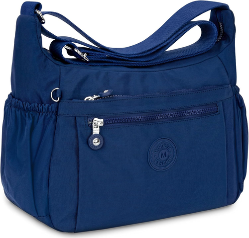 Borsa a Tracolla Da Donna, Borsa Tracolla Grande Multitasche in Nylon Impermeabi - Foto 12 di 12