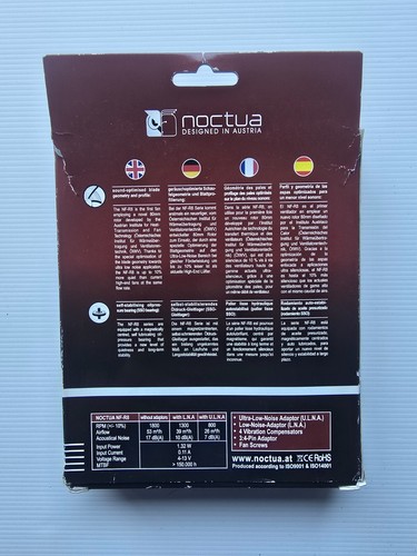 Noctua NFR8 80mm Case Fan - Afbeelding 2 van 4