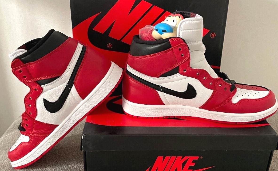 NIKE AIR JORDAN 1 Homage To 　27cm正規 New Nike Air Jordan 1 Hi OG Homage To Home Bred 8-10 Chicago