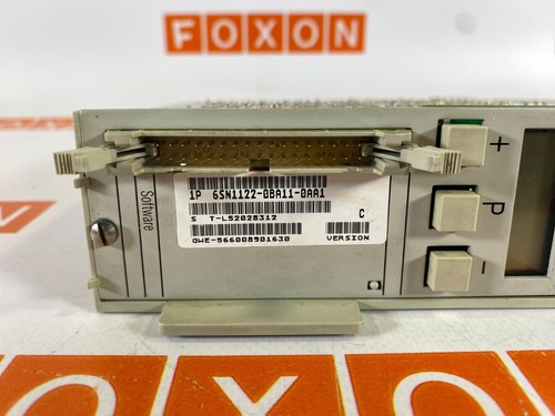 SIEMENS 6SN1122-0BA11-0AA1 SIMODRIVE 611-A PLUG-IN CLOSED-LOOP - USED - Picture 3 of 10