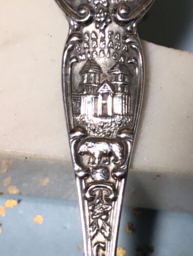 (2) CUCCHIAI STERLING TRIFOGLIO HILTON HOUSTON TEXAS & CALIFORNIA CAPITALE DELLO STATO - Foto 5 di 22