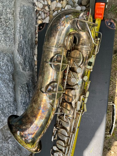 Antikes Saxophone Weltklang 4-stellige Seriennummer - Picture 23 of 24
