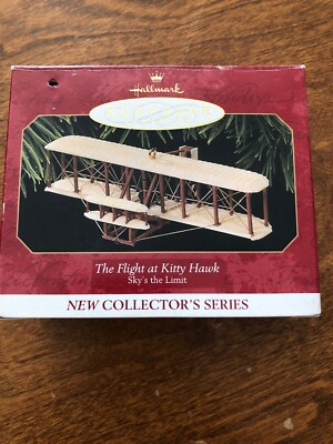 1997 Hallmark Keepsake Ornament, Sky's the Limit The flight at Kitty Hawk  #1