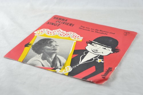 VANNA OLIVIERI Sag Mir, Wo Die Blumen Sind / Serenade Im Mondlicht 7" AMIGA DDR - Picture 3 of 6
