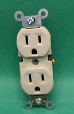 Leviton back and side wire outlet
