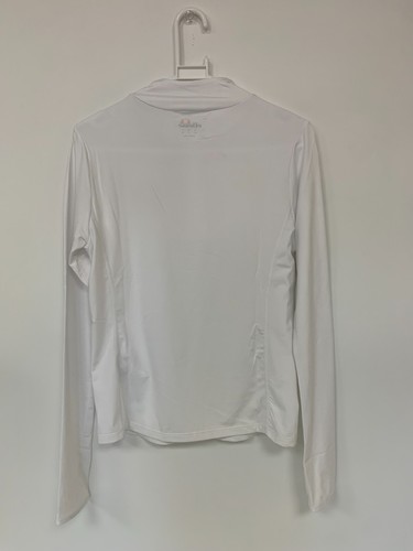Ellesse Women's Sofira 1/4 Zip Active Long Sleeve Top White Size 12 - Medium - Picture 2 of 10