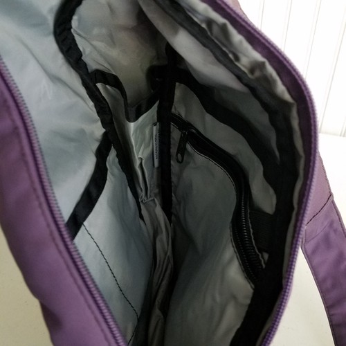 AmeriBag Healthy Back Bag Plum Travel Everyday Sling Purse Grape XS 15 in Pack - Picture 5 of 7