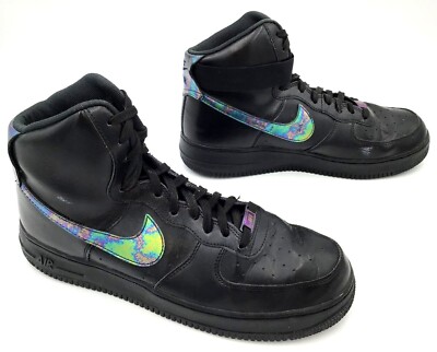 Nike Air Force 1 ブラック Nike Air Force 1 High '07 LV8 Black Iridescent Metallic