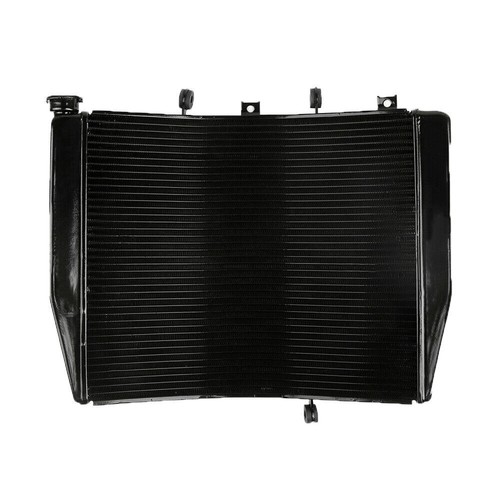Black Aluminum Radiator Cooling for Kawasaki Ninja ZX 14 1400C ZX-14R 2006-2011 - Picture 5 of 12