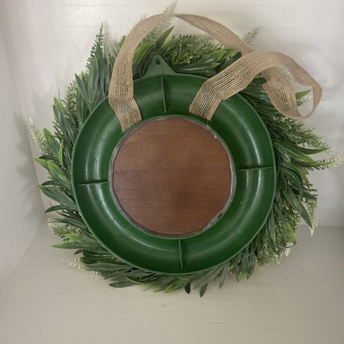 Welcome Spring wreath hanging door wall shelve home decor Greenery  - Picture 4 of 4