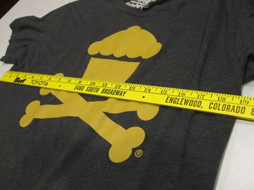 johnny cupcakes t-shirt medium blue/gray color ~ 10184 - Picture 3 of 7