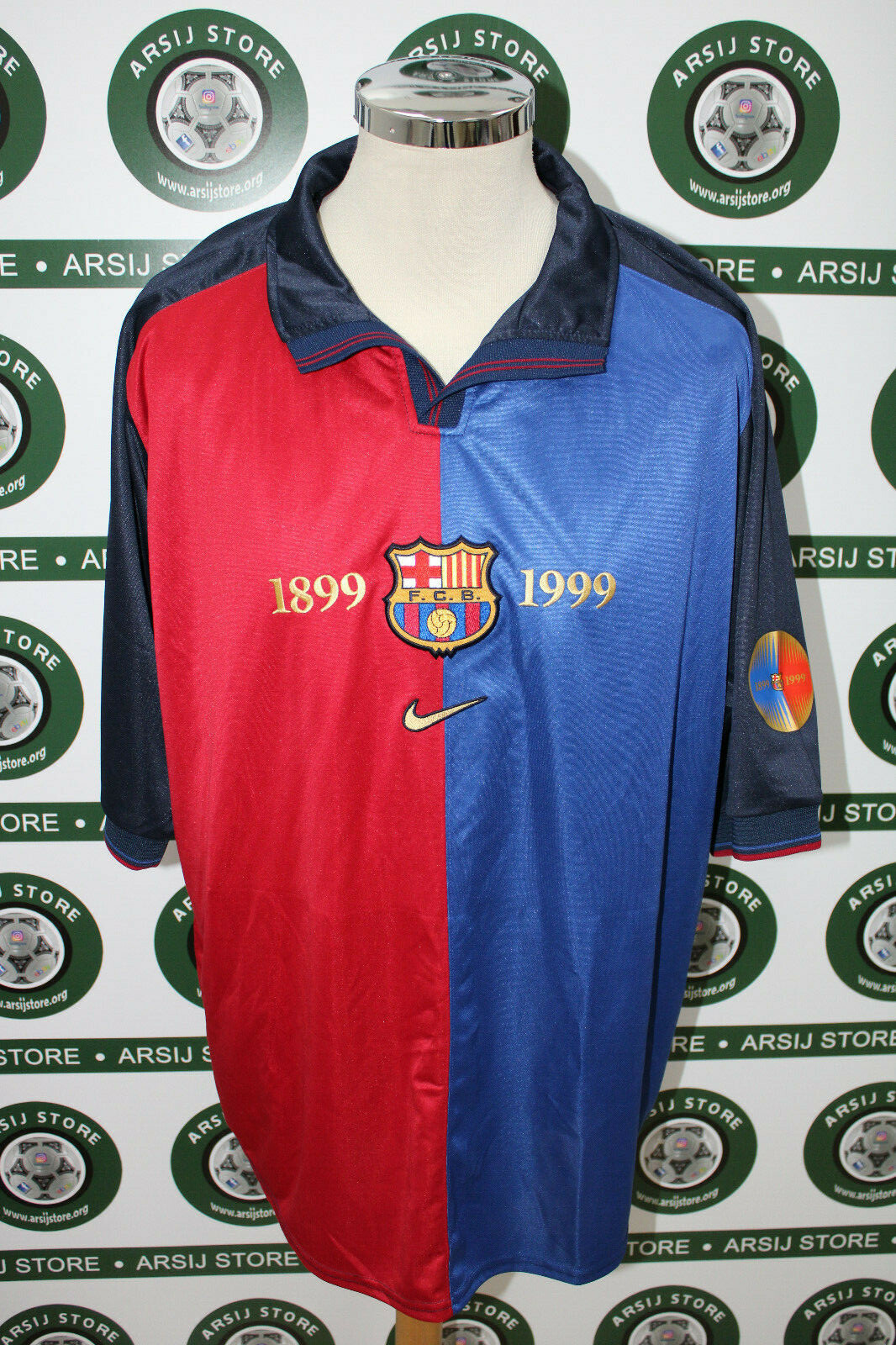 Maglia calcio shirt maillot trikot camiseta BARCELLONA KLUIverde TG XXL 1999 00 Maglia calcio shirt maillot trikot camiseta BARCELLONA KLUIverde TG XXL 1999 00