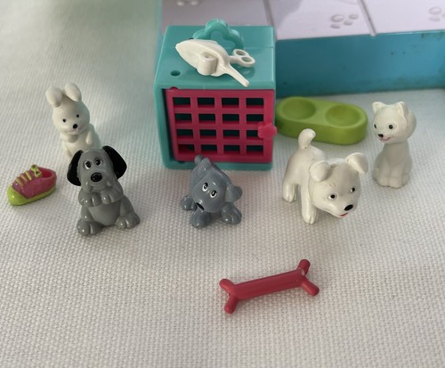 Vintage Pound Puppies Pet Mansion Playland 1999 Galoob Toys selten mit Zubehör - Bild 7 von 17