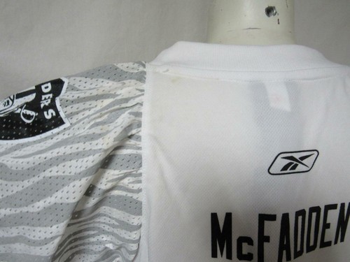 Oakland Raiders Darren McFadden #20 Women's Size Medium Jersey A1 6061 - Picture 7 of 8