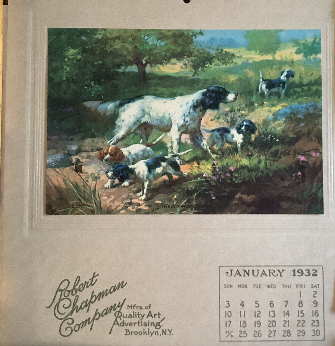 Chapman 25 26 Calendar