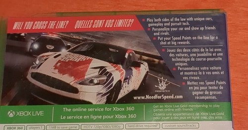 Need For Speed Rivals Microsoft Xbox 360 Ghost  EA Electronic Arts  Frostbite - Picture 5 of 5