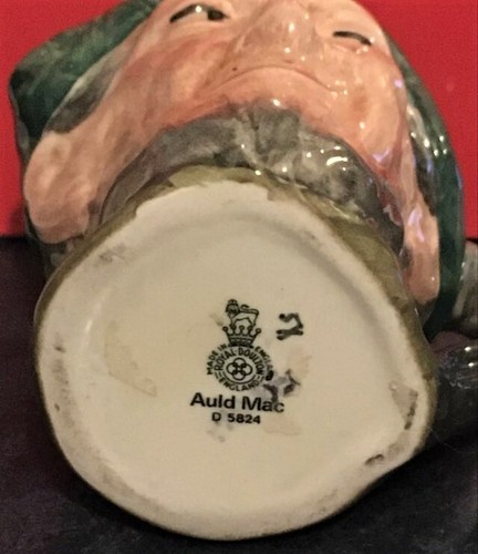 Auld Mac Royal Doulton Charakterkrug D5824 1. Auflage c1947 Harry Fenton - Bild 6 von 8