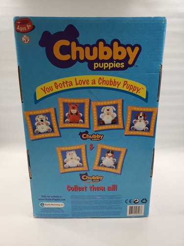 Chubby Puppies white dog Extremely Rare Only One On Ebay I See New In Box - Picture 2 of 3